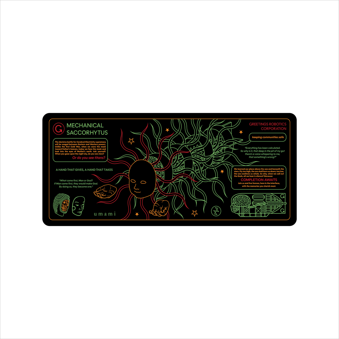 Umami Computer interface Deskmat