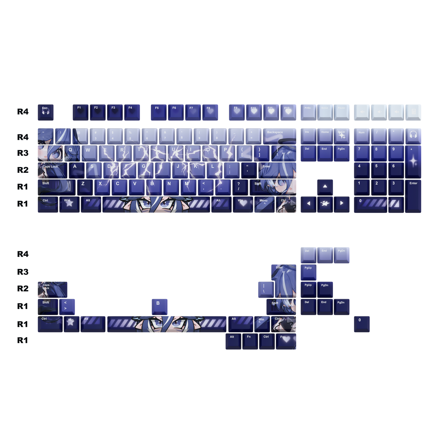 Vae Keycaps Set