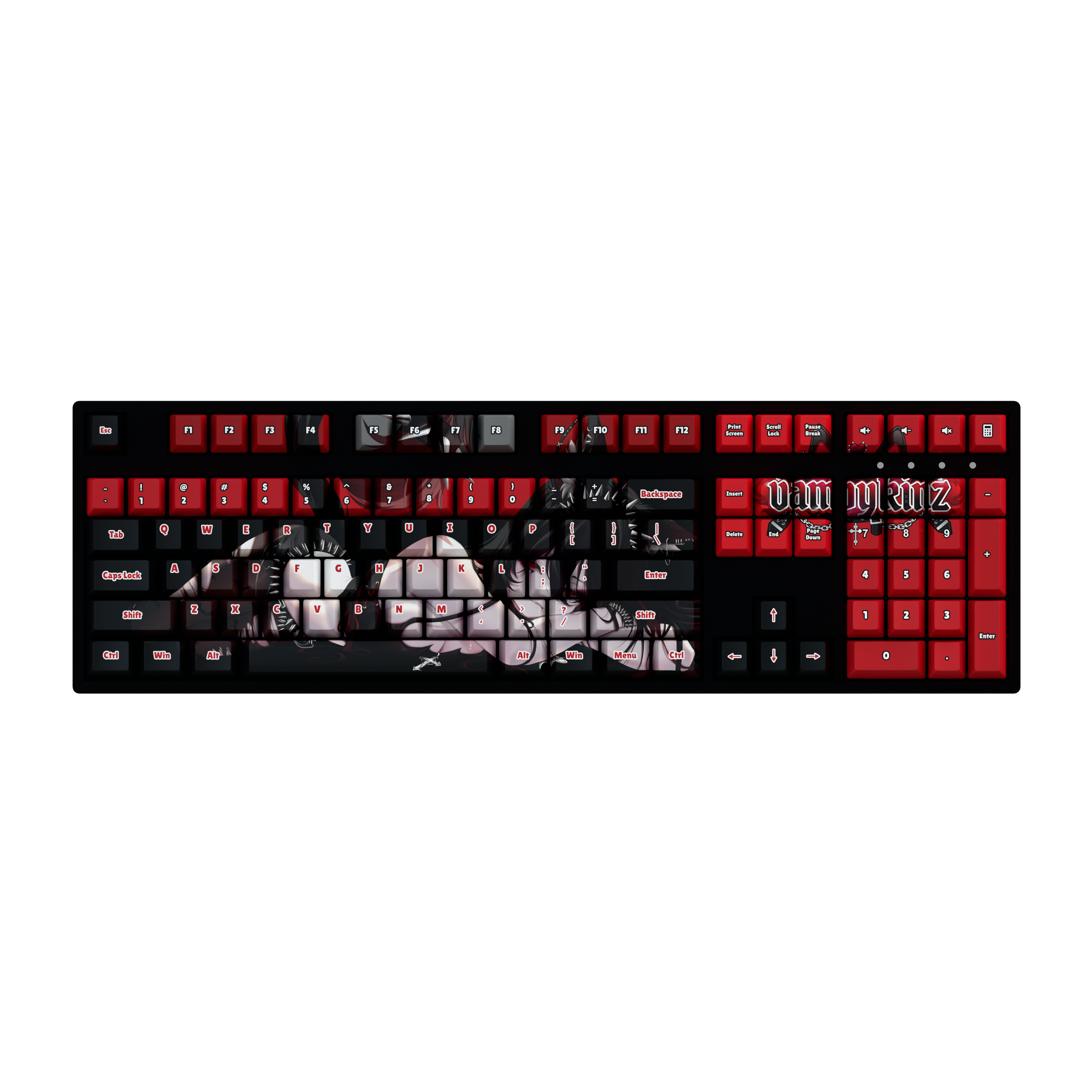 Vampy 100% RGB Mechanical Keyboard – Kibodo