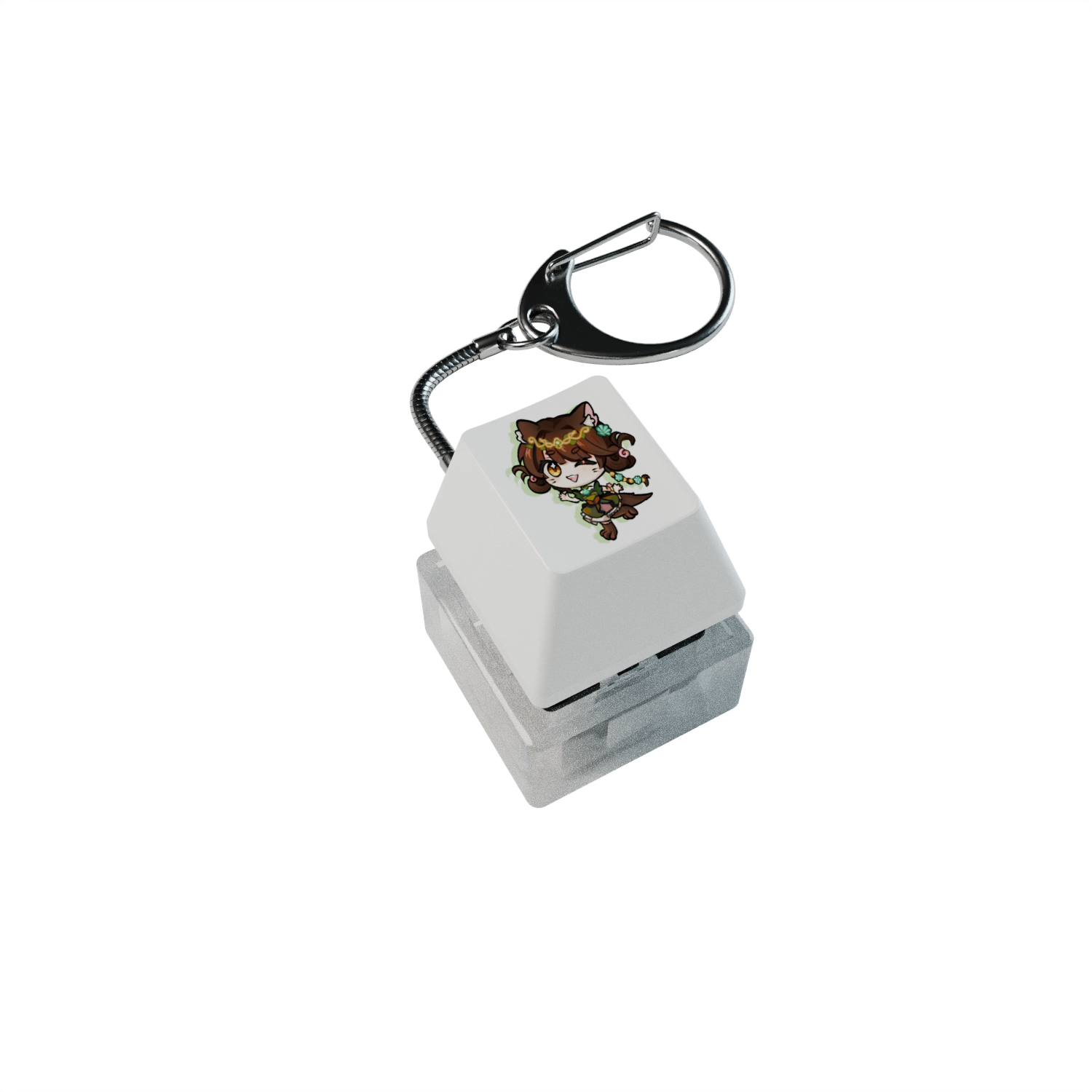 [LIMITED DROP] yukaa | otter vtuber Style A Fidget Keychain