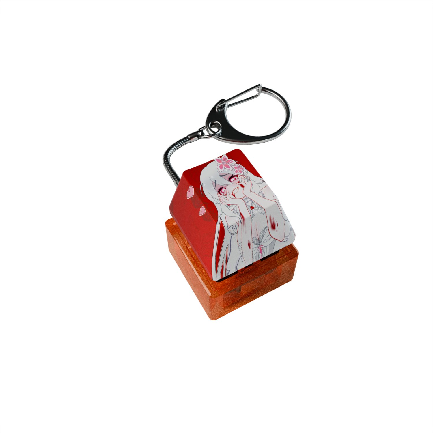 Filthyfangirl Clicky Fidget Keychain