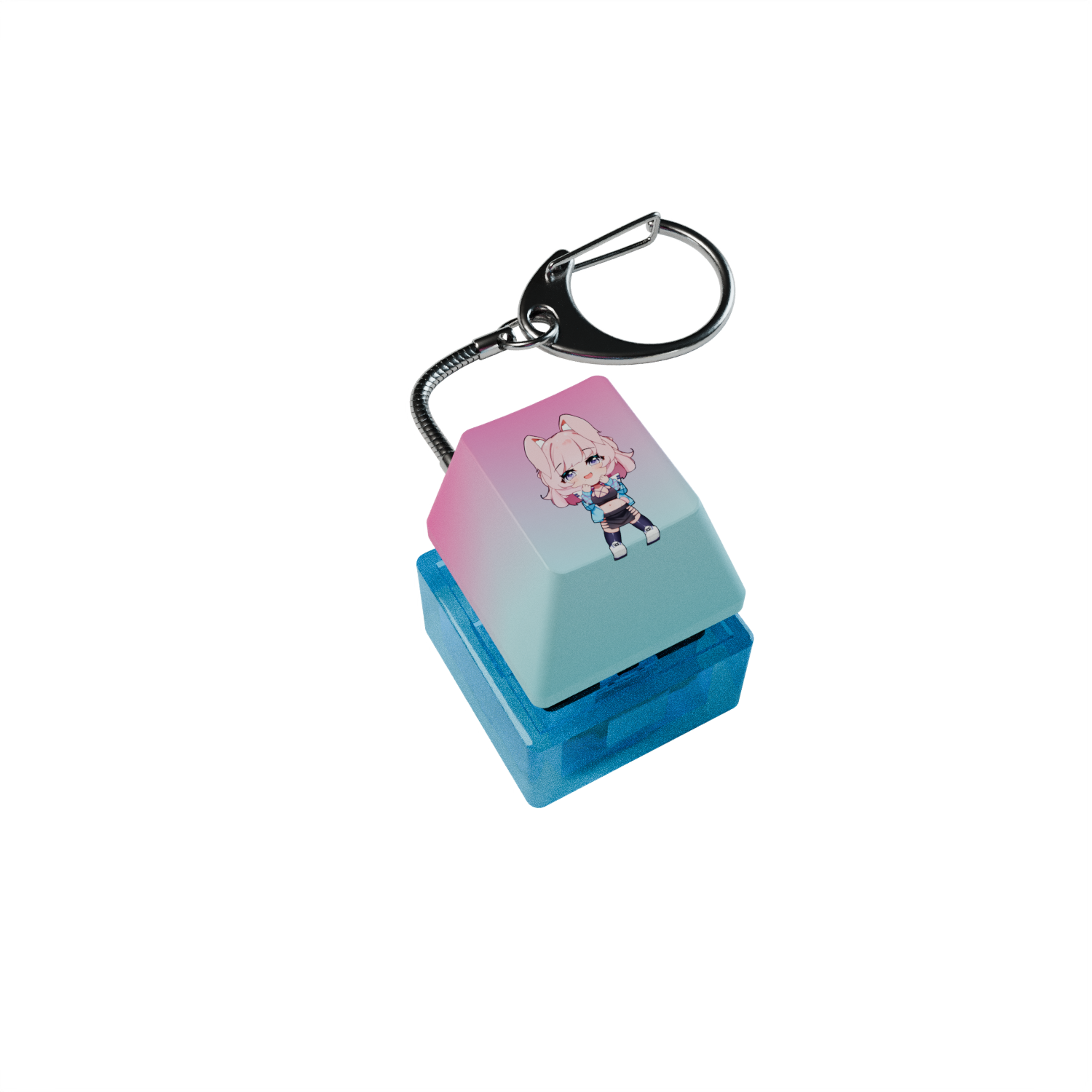 CyberSpunky Fidget Keychain