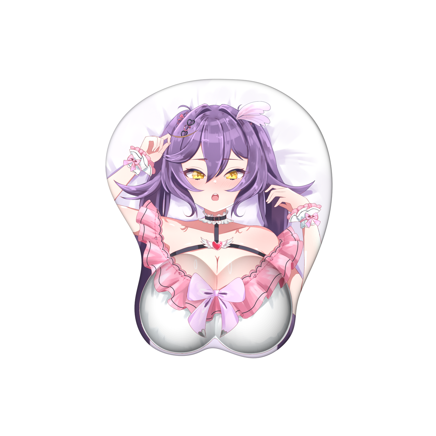 Lua Asuka Graduation Oppai Mousepad