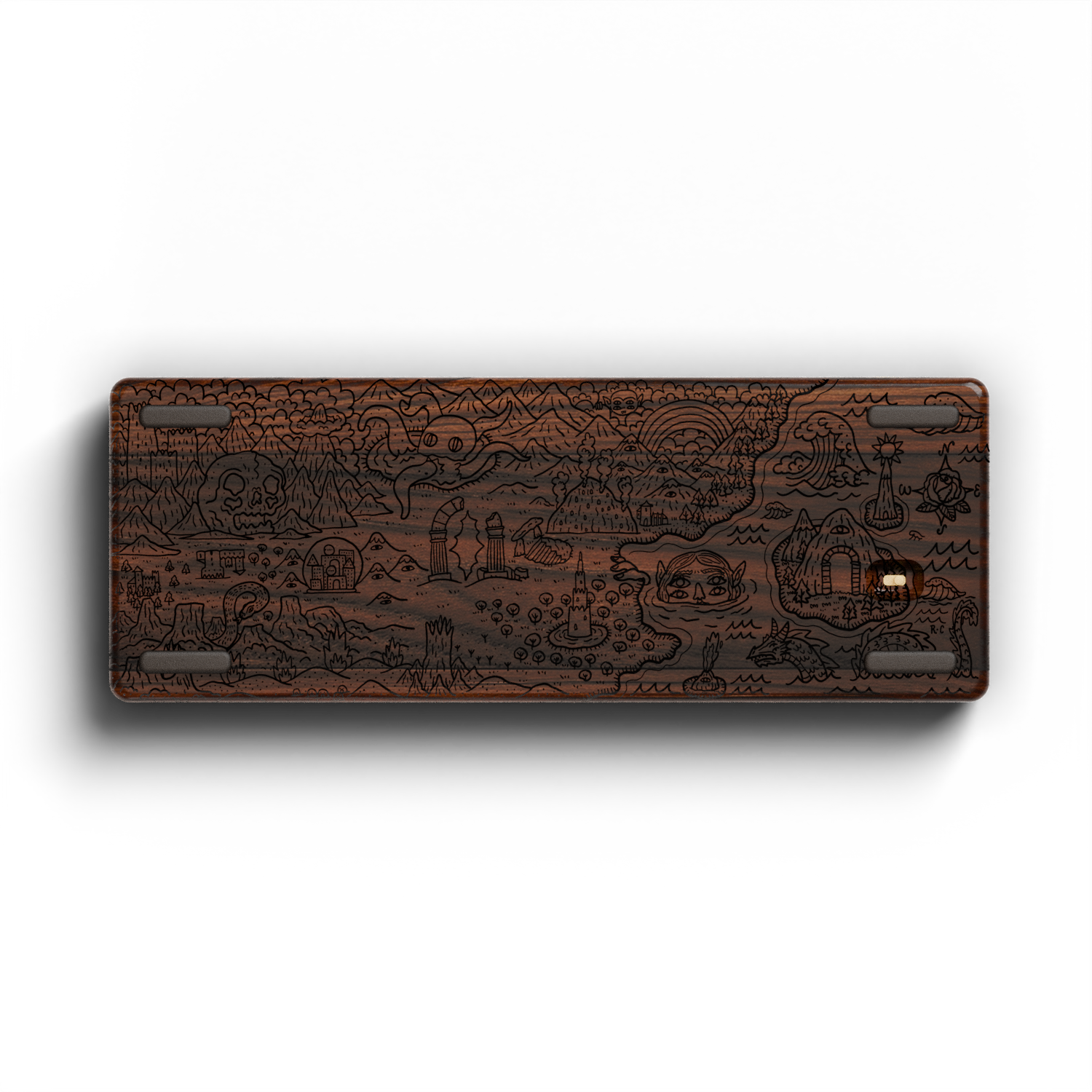 [Limited Edition 100 units] Ricardo Cavolo "FANTASY YES" 96% Wooden Keyboard
